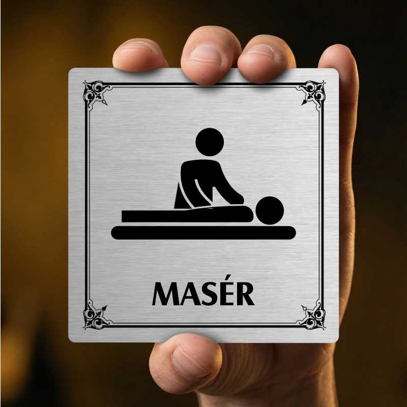 Piktogram Masér
